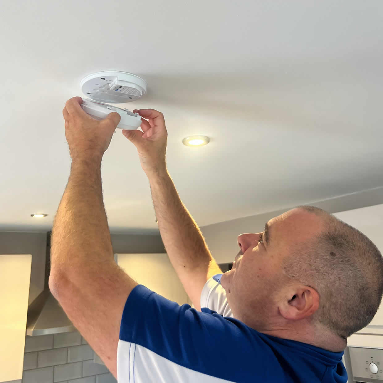 Professional smoke and heat alarm installation in Walkden